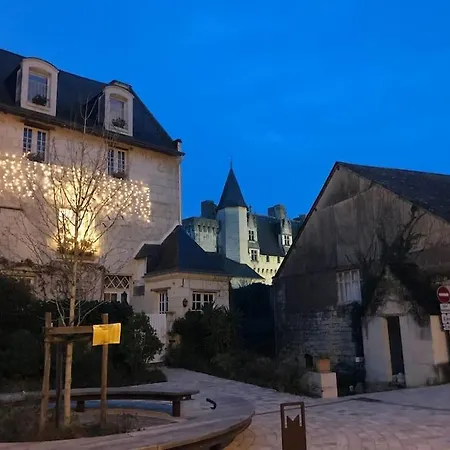 Le Logis Des Diligences - Vue Sur Le Chateau Feriehus Montsoreau