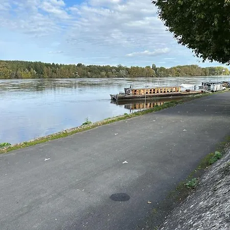 Le Logis Des Diligences - Vue Sur Le Chateau Montsoreau
